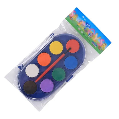 8 Colors Non-Toxic Washable Portable Watercolor Sets