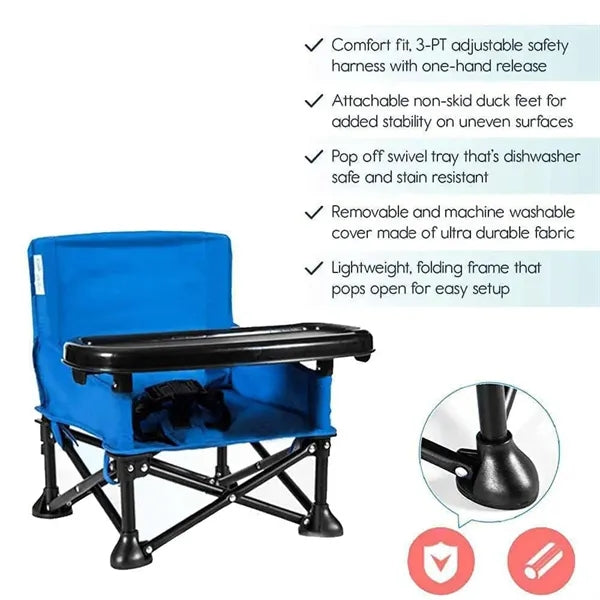 Foldable Portable Lightweight Outdoor Toddler Dining Seats