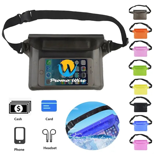 Three-layer Seals Waterproof Cellphone Protection Waist Pack