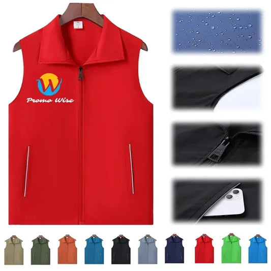 High-Visibility Safety Lightweight Practical Volunteer Vests
