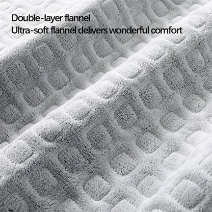 Winter gift cozy soft warmer electric heated throw blanket
