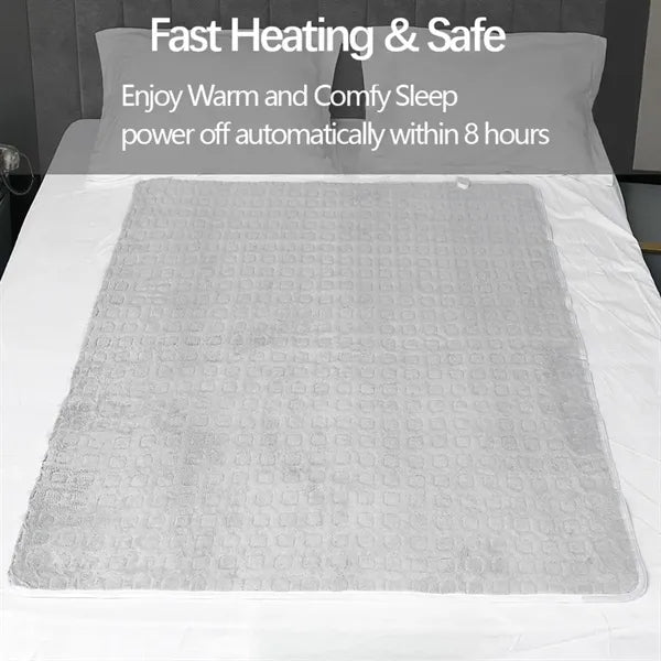 Winter gift cozy soft warmer electric heated throw blanket