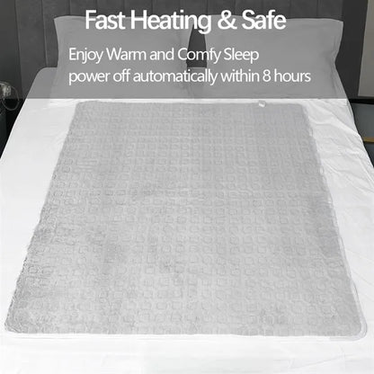 Winter gift cozy soft warmer electric heated throw blanket