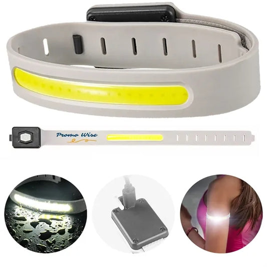 Outdoor Waterproof Rechargeable COB Running Arm Light