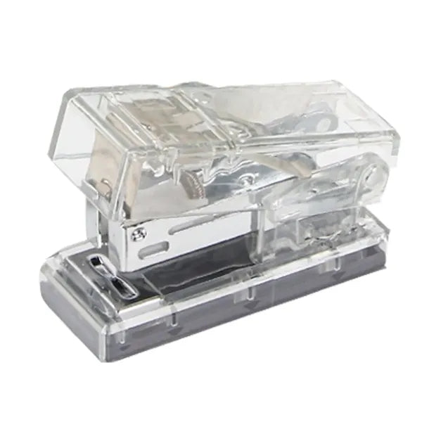 Transparent Color Mini Portable High Appearance Stapler