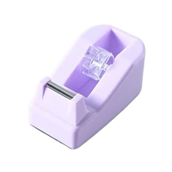 Macaron Color Office Desktop Tape Dispenser Non-Skid Base