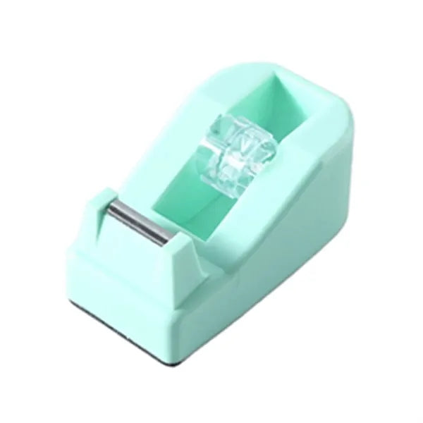 Macaron Color Office Desktop Tape Dispenser Non-Skid Base