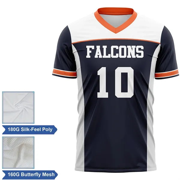 Men's & Kids' Lightweight Sublimation Football Fanwear Jerse