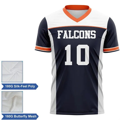 Men's & Kids' Lightweight Sublimation Football Fanwear Jerse