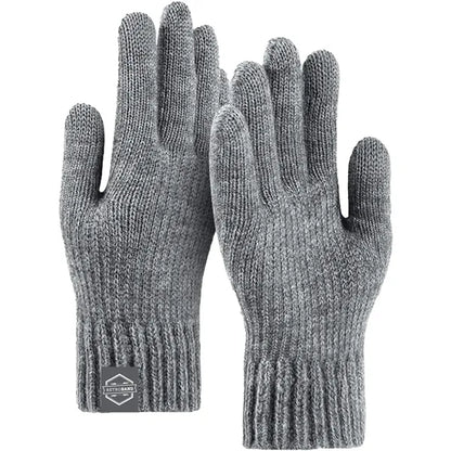 Adult Stretch Ribbed Gloves with Sensitive Touch and Custom