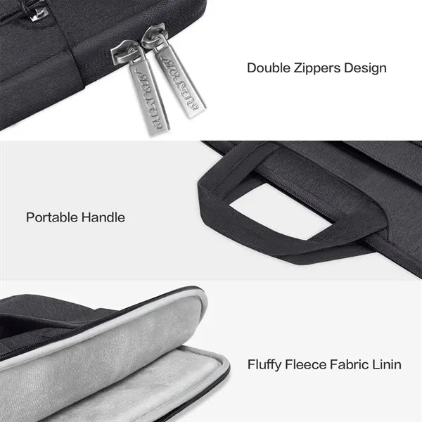 Lightweight Multi-Pocket Laptop Bag with Adjustable Strap