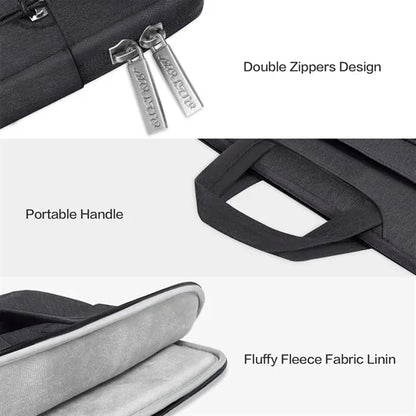 Lightweight Multi-Pocket Laptop Bag with Adjustable Strap