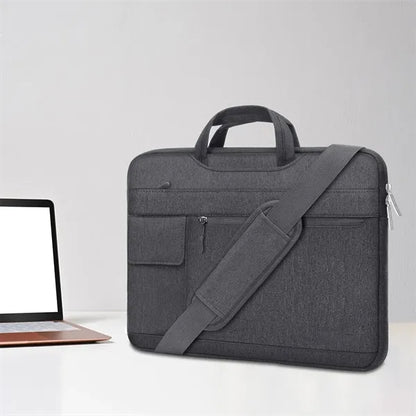 Lightweight Multi-Pocket Laptop Bag with Adjustable Strap