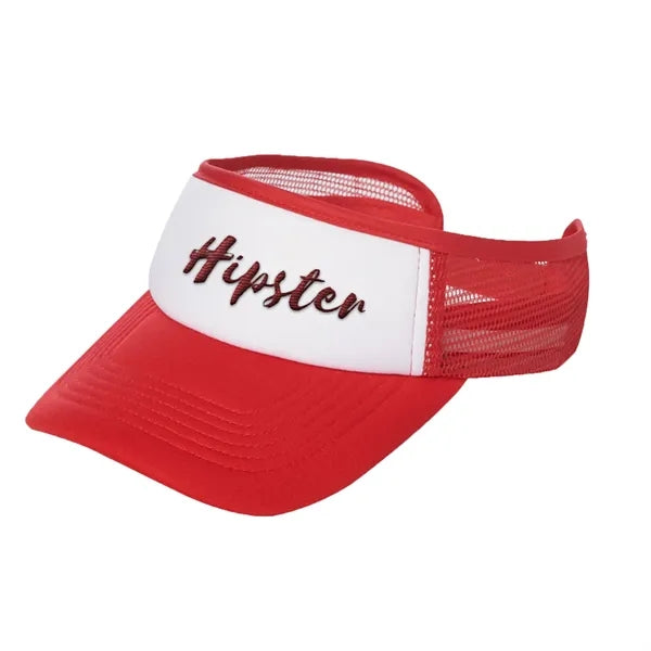 Dual-Tone Polyester Mesh Panel Visors
