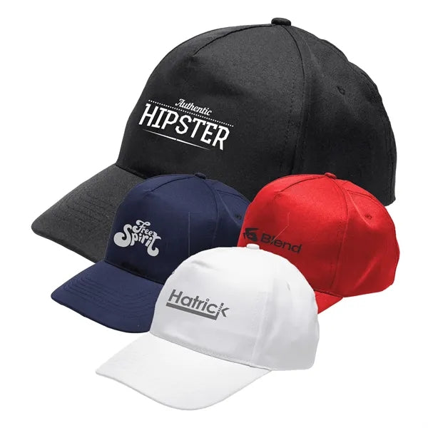 Polyester Baseball Cap with Adjustable Fit