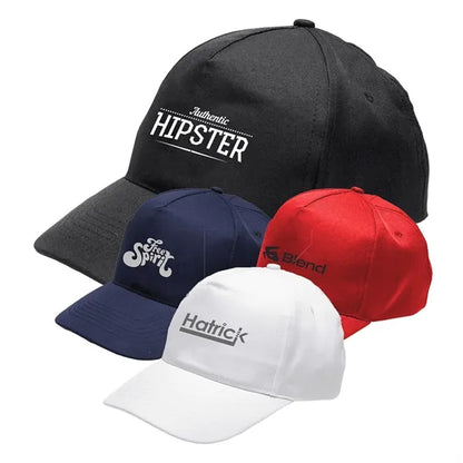 Polyester Baseball Cap with Adjustable Fit