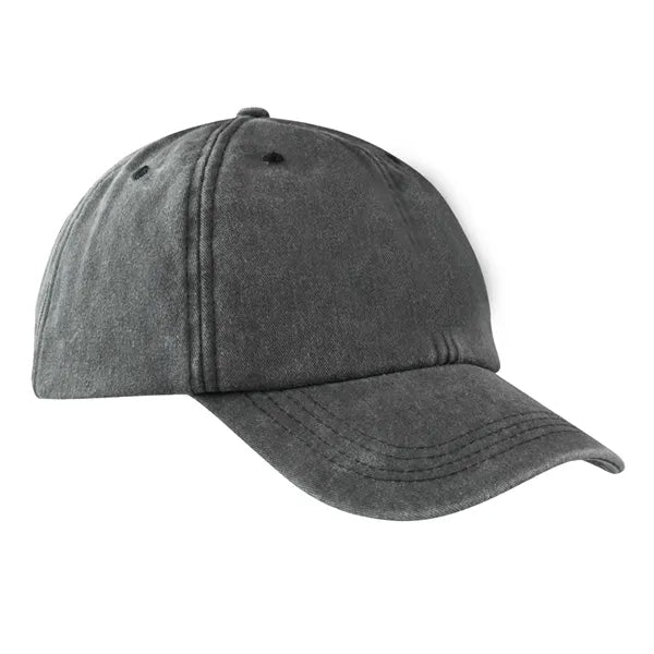 Lynx Washed Cotton 6 Panel Baseball Cap
