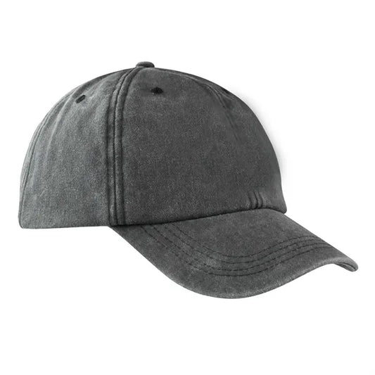 Lynx Washed Cotton 6 Panel Baseball Cap