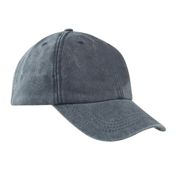 Lynx Washed Cotton 6 Panel Baseball Cap