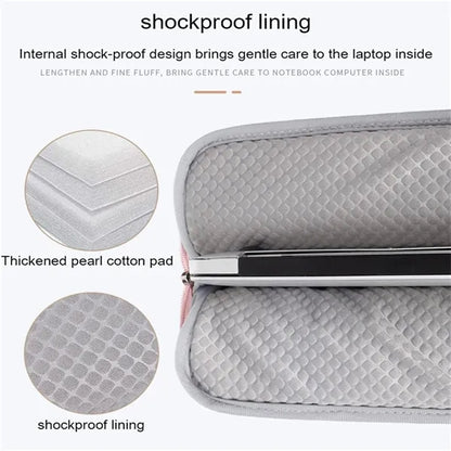 PU Leather Durable Shockproof Waterproof Laptop Tote Bag