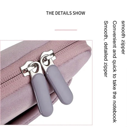 PU Leather Durable Shockproof Waterproof Laptop Tote Bag