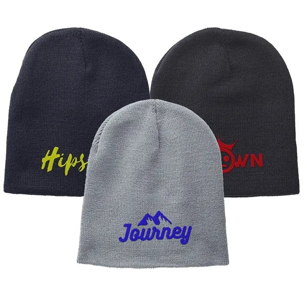 Unisex Knit Winter Beanie Acrylic Material