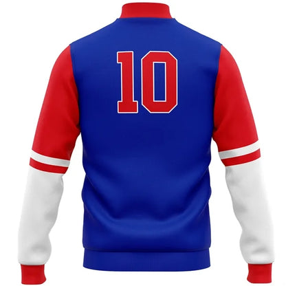 Unisex Sublimation Baseball Jacket