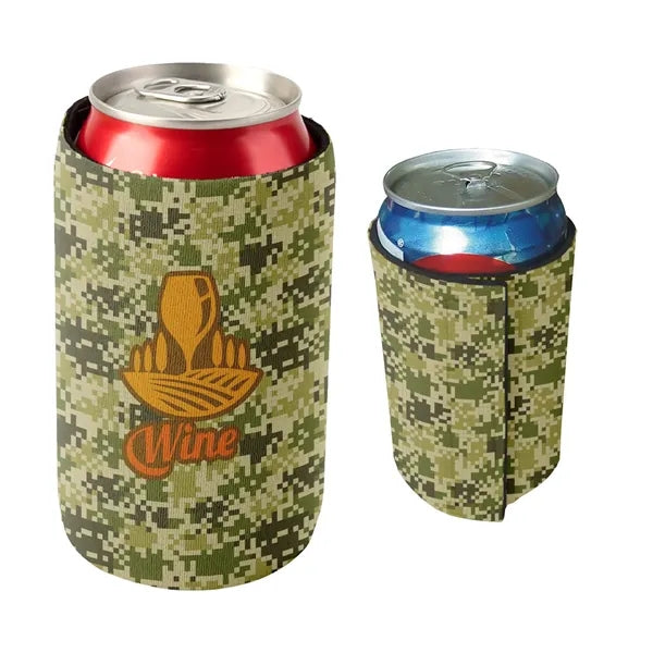 Sublimation 12 Oz Hook Loop Closure Can Kooler - 3mm