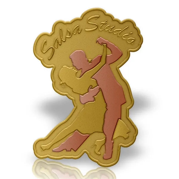 Zinc Alloy Lapel Pin with Dual Plating