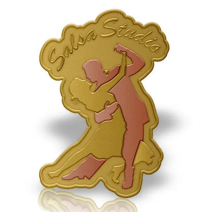 Zinc Alloy Lapel Pin with Dual Plating