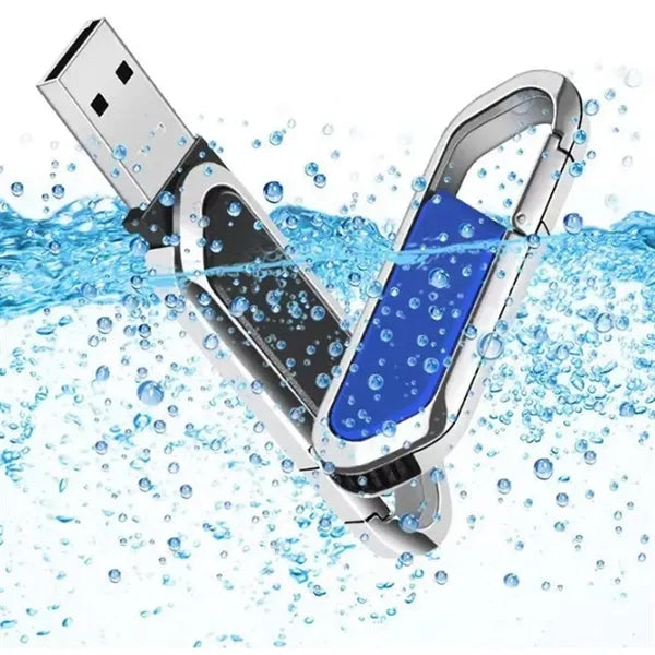 8 GB Durable Compact High-Speed Metal Flash Drive Keychain
