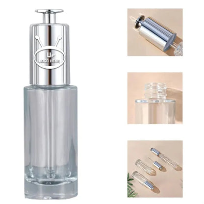 1Oz Clear Press Dropper Bottle