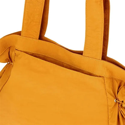 Lightweight Waterproof Tote Bag with Adjustable Side-Cinch