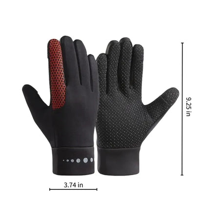 Touchscreen waterproof snow warm cycling ski gloves