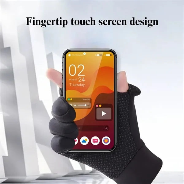 Touchscreen waterproof snow warm cycling ski gloves