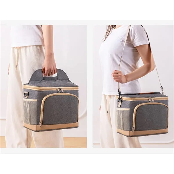 Leakproof Multi-Pocket Spacious Insulated Thermal Lunch Tote