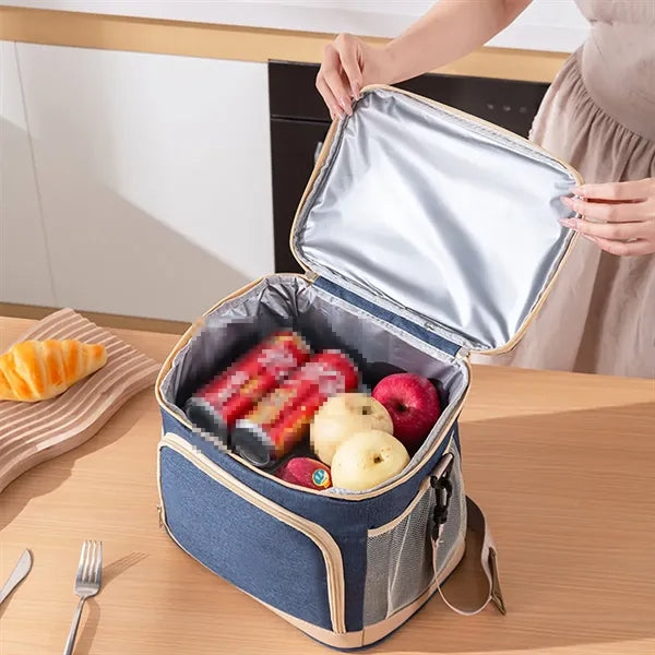 Leakproof Multi-Pocket Spacious Insulated Thermal Lunch Tote