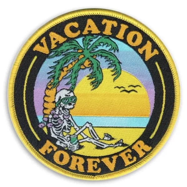 Custom Woven Patch - 6" Wide