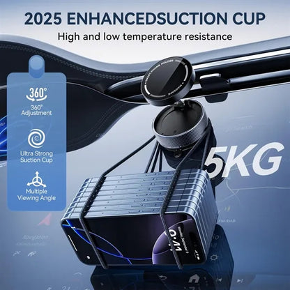 Stable Twist-Lock Suction Full Rotation Car Phone Mount