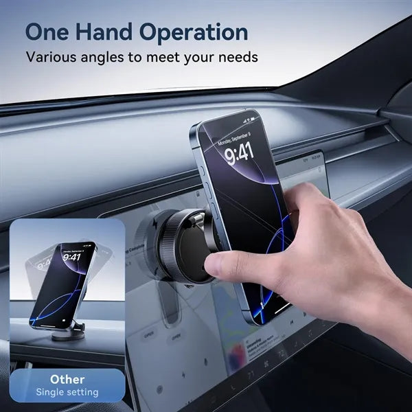 Stable Twist-Lock Suction Full Rotation Car Phone Mount
