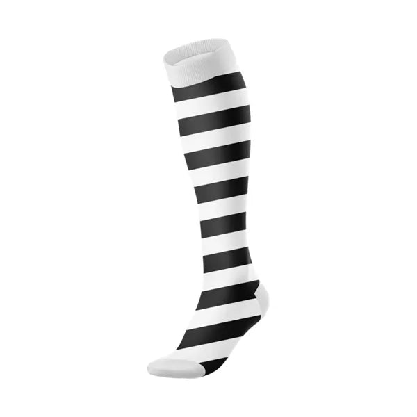 Full Dye Sublimation Poly-Spandex Knee-High Socks