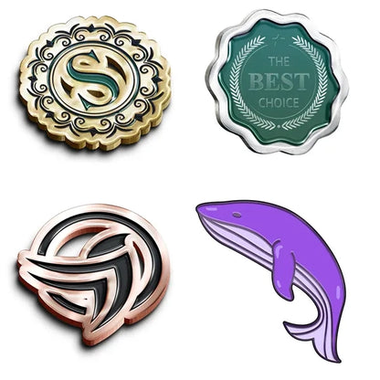 Hard Enamel Solid Zinc Alloy Lapel Pin