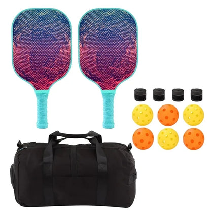 Glass Fiber Pickleball Set w/ Handle Bag