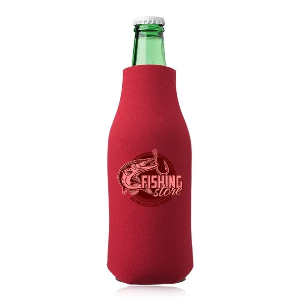 Zipper Beer Bottle Insulator