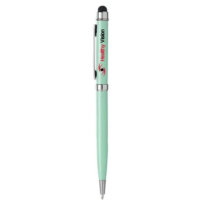 Slim Executive Metal Pen with Stylus