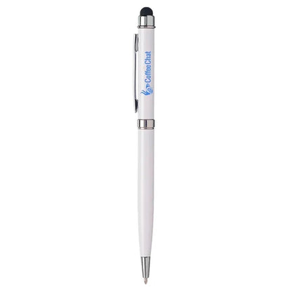 Slim Executive Metal Pen with Stylus