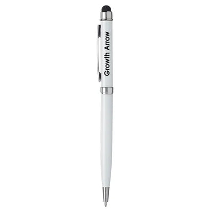 Slim Executive Metal Pen with Stylus