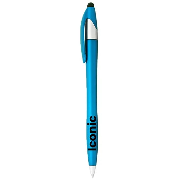 Metallic Matte Stylus Ballpoint Pens