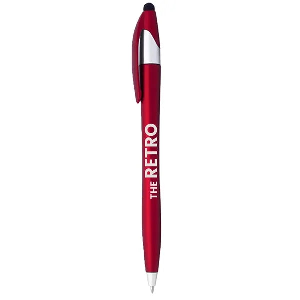 Metallic Matte Stylus Ballpoint Pens