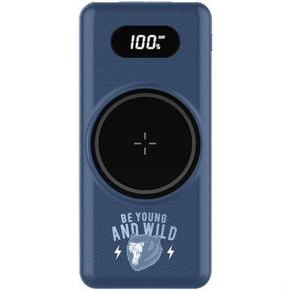 15W Wireless Power Bank 10000mAh W/ LED Display